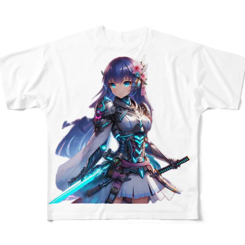 未来ケンシ All-Over Print T-Shirt