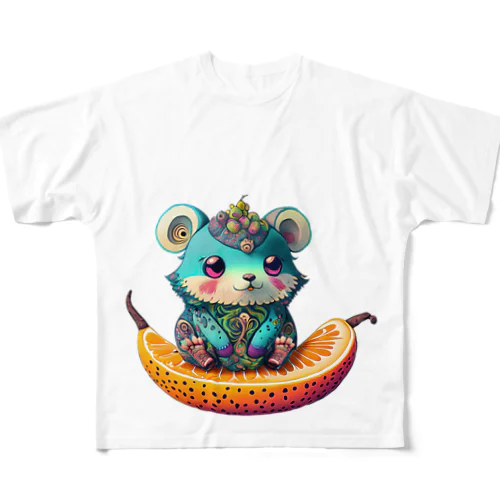 Grimmit（Mouse） フルグラフィックTシャツ