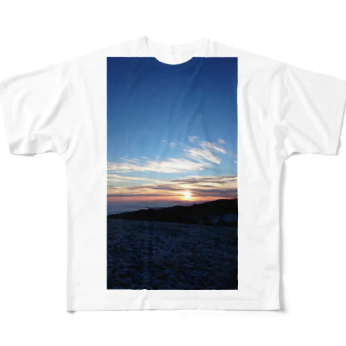 初雪 All-Over Print T-Shirt