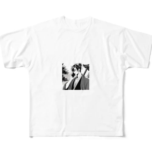 スマホ侍 All-Over Print T-Shirt