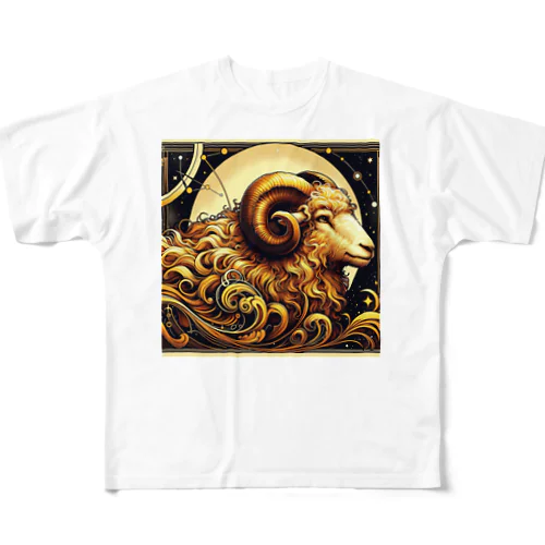 星めぐり《Aries・牡羊座の神話》 フルグラフィックTシャツ
