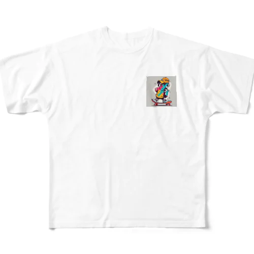 スケ坊や All-Over Print T-Shirt
