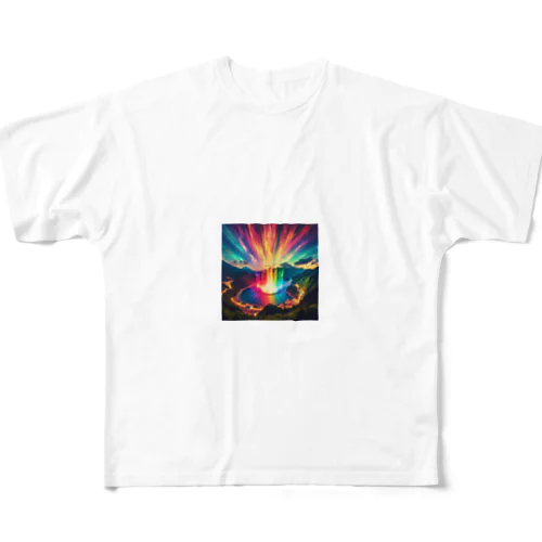 虹の風 All-Over Print T-Shirt