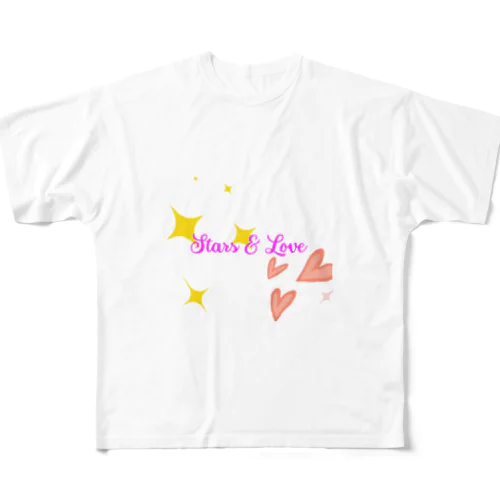 かわいいロゴふちなしver. All-Over Print T-Shirt