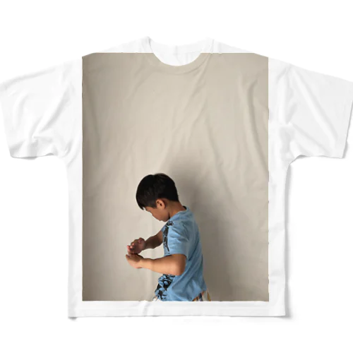 ぼくのカッコいいポーズ All-Over Print T-Shirt