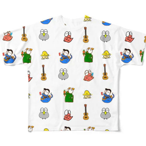 Yume_no_Tuzuki (パターン） All-Over Print T-Shirt