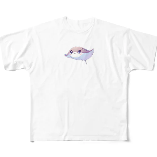 まるまるエイちゃん② All-Over Print T-Shirt