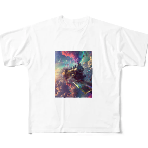 「ガラスの次元を越える旅」 All-Over Print T-Shirt