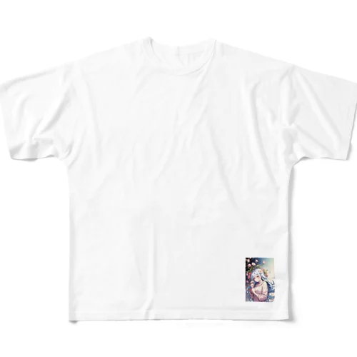 花と君7 All-Over Print T-Shirt