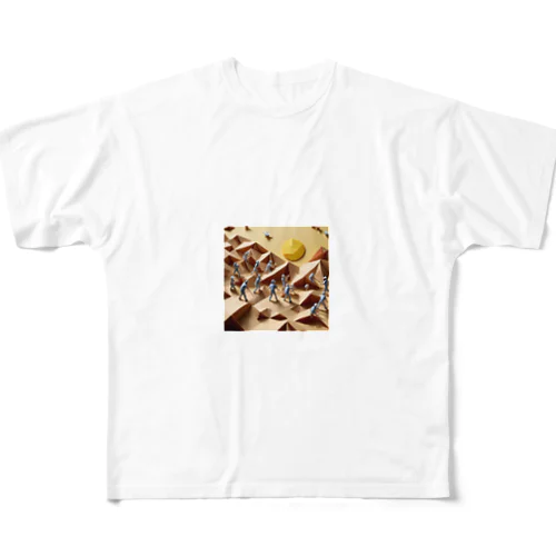 折り紙のイラスト_047 All-Over Print T-Shirt