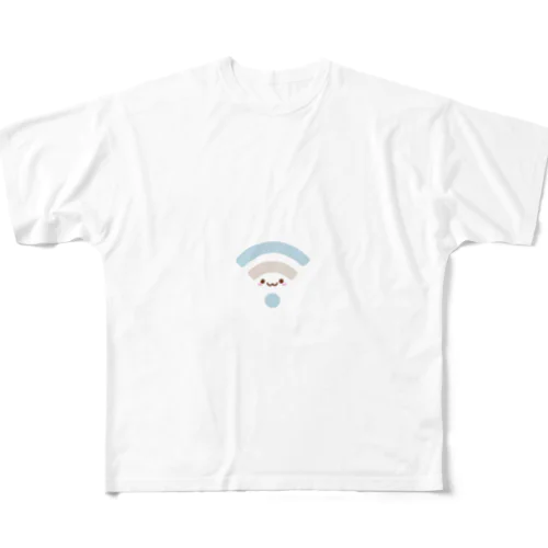 Wi-Fi（わいふぃ～） All-Over Print T-Shirt