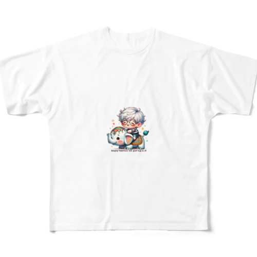 エレフィー (Elephie) フルグラフィックTシャツ