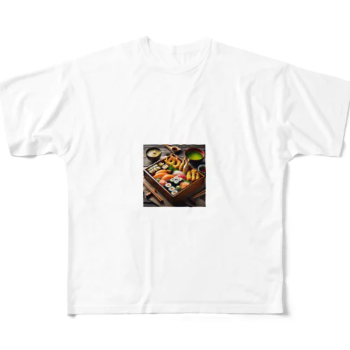 和食クン フルグラフィックTシャツ