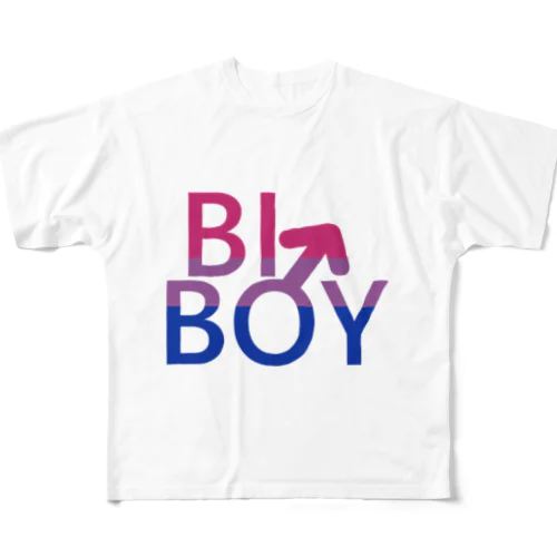 BI B♂Y All-Over Print T-Shirt