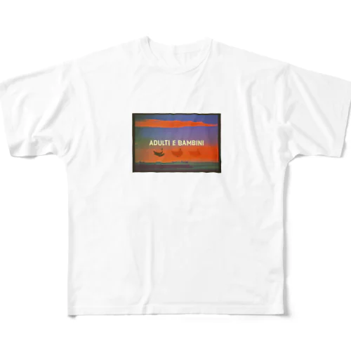Crepuscolo(黄昏) フルグラフィックTシャツ