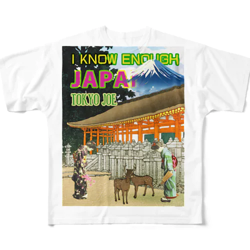 I KNOW ENOUGH JAPAN vol2 フルグラフィックTシャツ