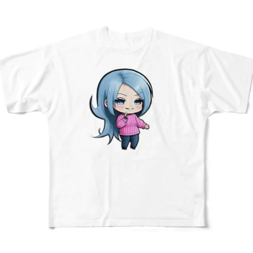 翼ちゃん All-Over Print T-Shirt