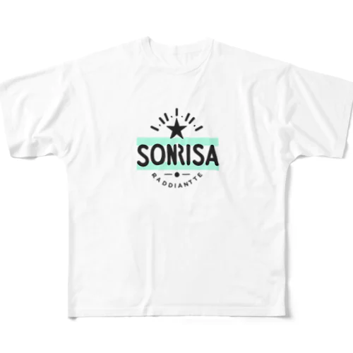SONRISA RADIANTE All-Over Print T-Shirt