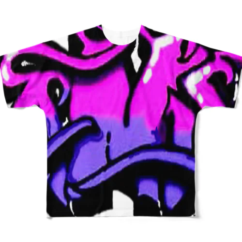 グラフィティー All-Over Print T-Shirt