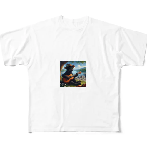 吟遊詩人ネコ「りとぴ」 All-Over Print T-Shirt