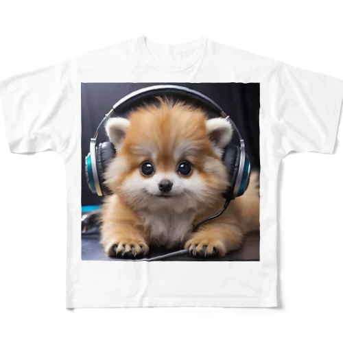 DJDOG フルグラフィックTシャツ