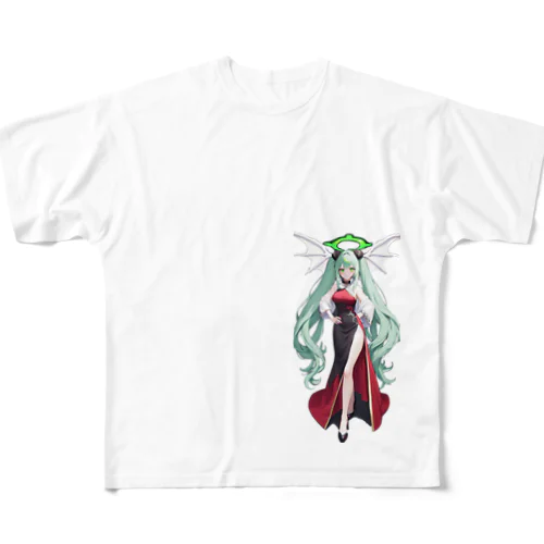 天使降臨 All-Over Print T-Shirt