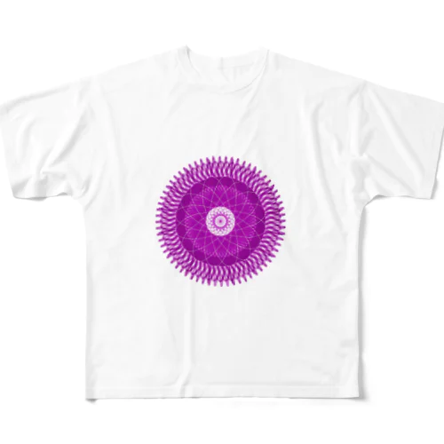神聖幾何学模様風✨p1 All-Over Print T-Shirt