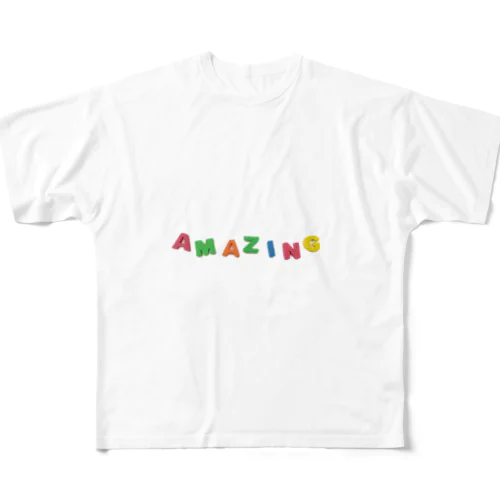 AMAZING フルグラフィックTシャツ