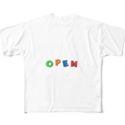 OPEN All-Over Print T-Shirt