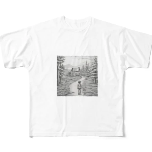 森へ All-Over Print T-Shirt