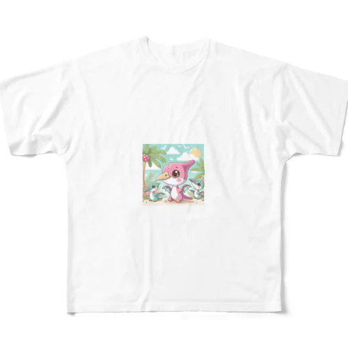 べびぃプテラ③ フルグラフィックTシャツ