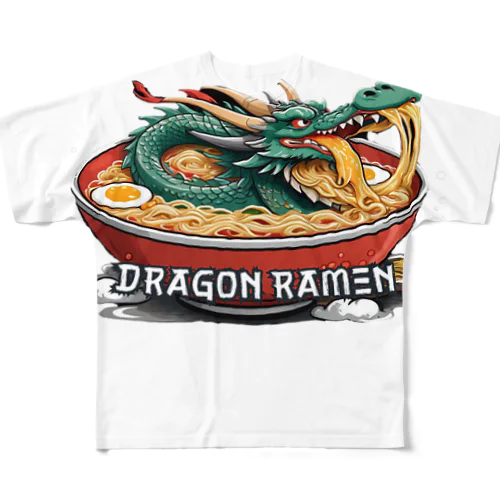 ドラゴンラーメン All-Over Print T-Shirt