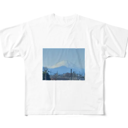 元日の富士山 All-Over Print T-Shirt