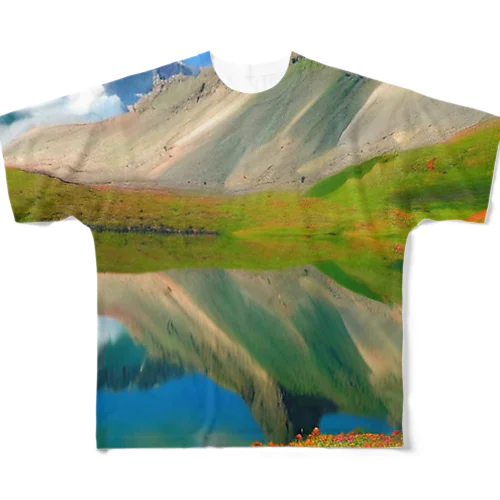 「美しい風景」グッズ フルグラフィックTシャツ