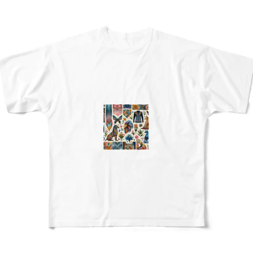 生態系とは芸術である All-Over Print T-Shirt