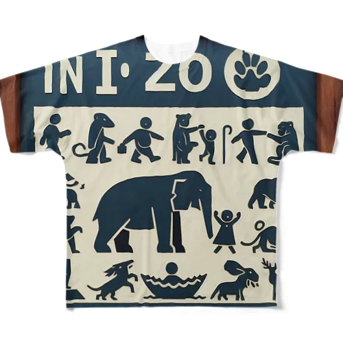 ZOO フルグラフィックTシャツ