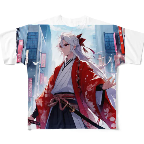 TOKYO SAMURAI Ⅳ All-Over Print T-Shirt