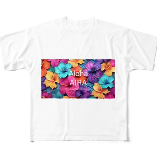 Aloha AIRA フルグラフィックTシャツ