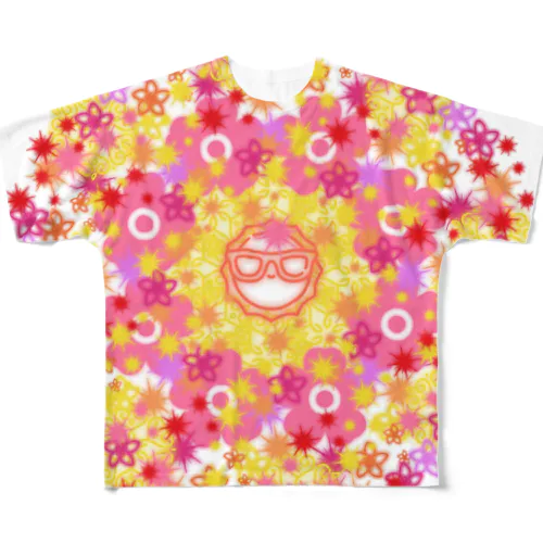 highest sun　PONPUS116 All-Over Print T-Shirt