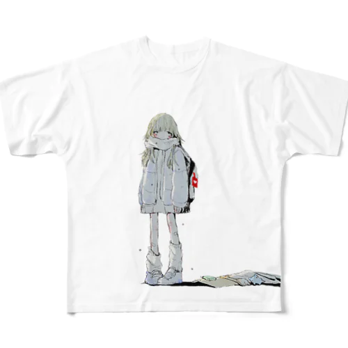 ひろえない All-Over Print T-Shirt