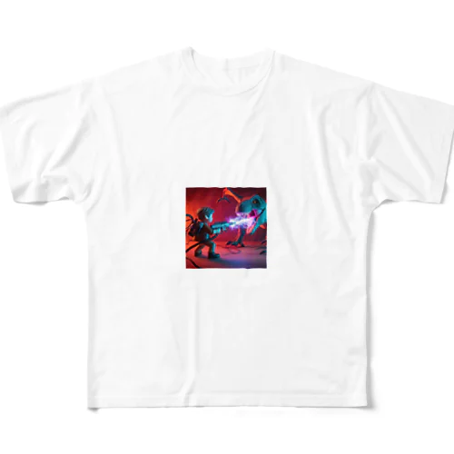 ザウルスバスターズ All-Over Print T-Shirt