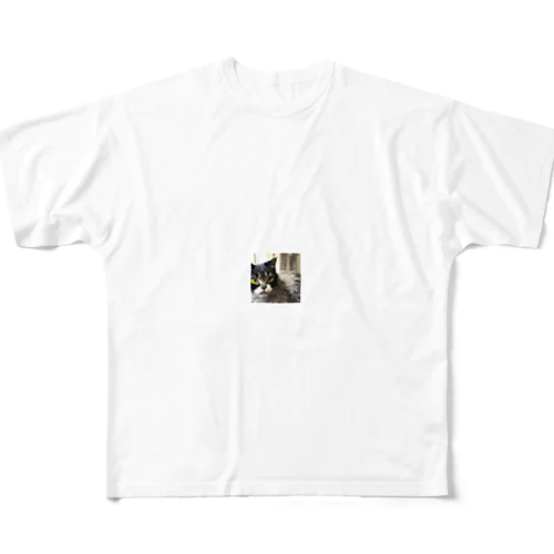 疲れた身体をいやすねこちゃん All-Over Print T-Shirt