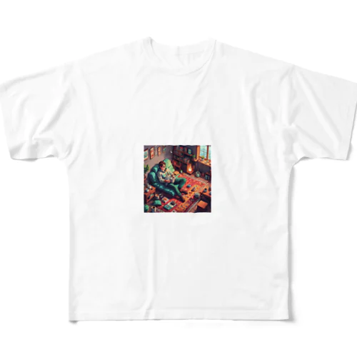 チルタイム All-Over Print T-Shirt