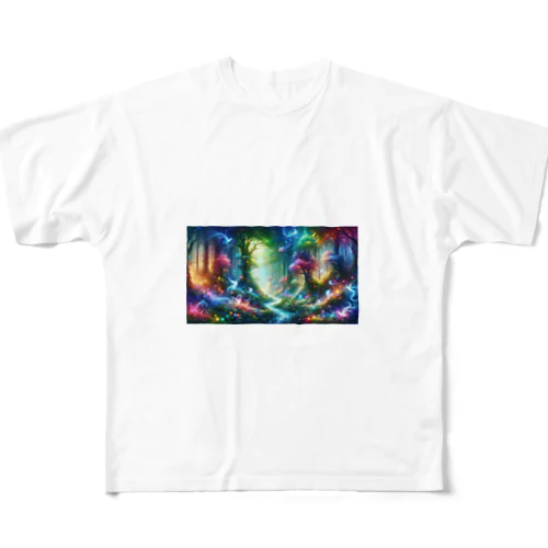 幻想 フルグラフィックTシャツ