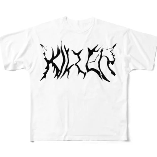 killer フルグラフィックTシャツ