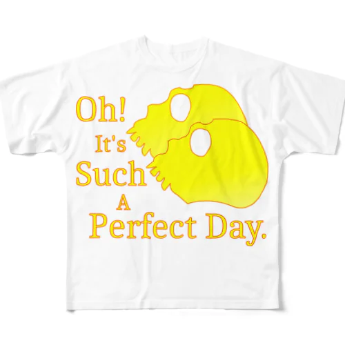 Oh! It's Such A Perfectday.（黄色） All-Over Print T-Shirt