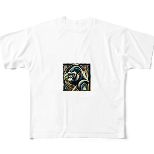 ゴリラリラ All-Over Print T-Shirt