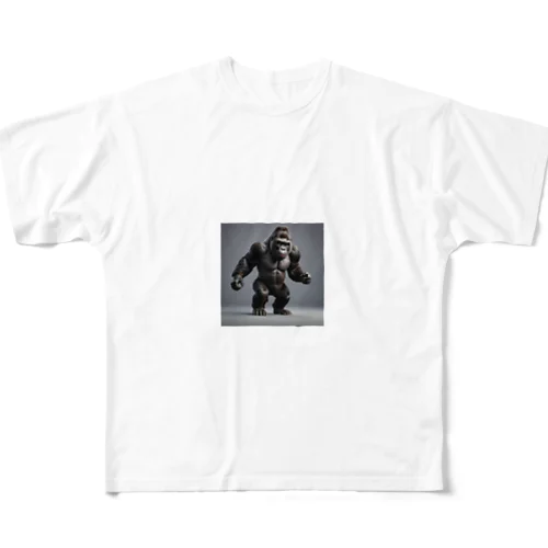 GORILLA All-Over Print T-Shirt