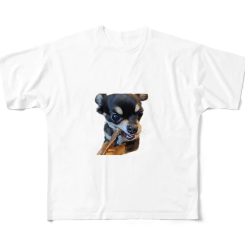 チワワのライムちゃん All-Over Print T-Shirt