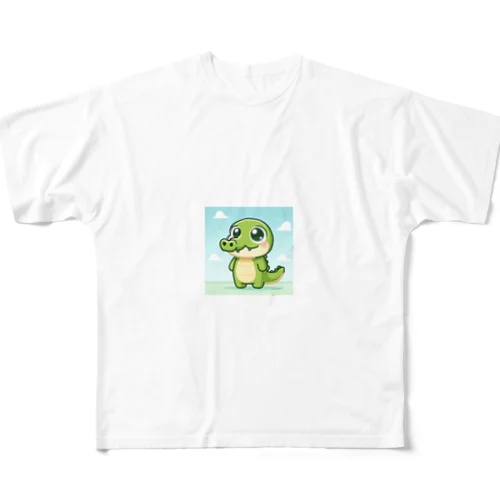 クロコくん All-Over Print T-Shirt